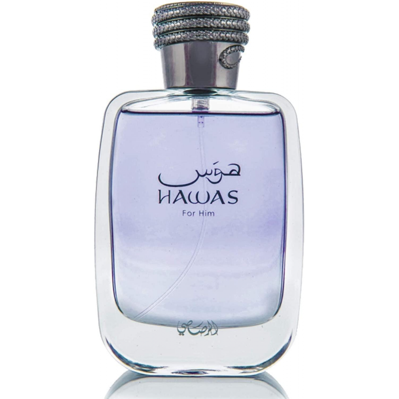 عطر هوس من الرصاصي للرجال سعة 100 مل - Hawas For Him EDP By Rasasi For Men 100ml