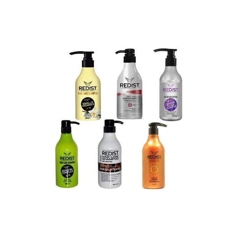 REDIST hair care shampoo keratin complex-شامبو كيراتين بدون املاح حجم ٥٠٠مل - Image 2