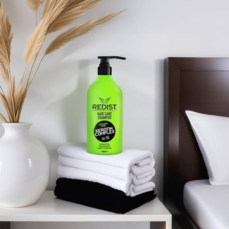 REDIST hair care shampoo keratin complex-شامبو كيراتين بدون املاح حجم ٥٠٠مل - Image 6