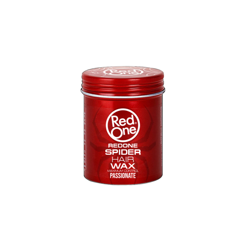 RedOne Spider Hair WAX Maximum Control Passionate 100ml Red