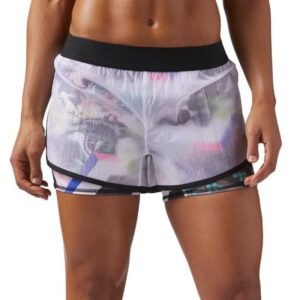 REEBOK 2 IN 1 WOVEN SHORT DIGITAL MAYHEM