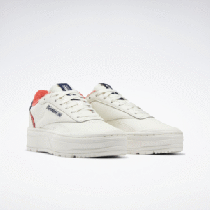 Reebok Womens' Club C Double GEO Shoes- حذاء ريبوك كلوب سي دبل للنساء لون طحيني