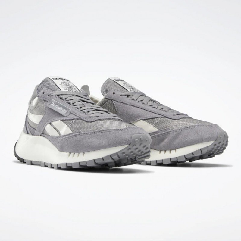 حذاء ريبوك كلاسيد ليذر ليجانسي لون رمادي - Reebok Classic Leather Legacy Shoes - Gray
