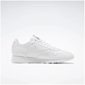 Reebok Unisex Classic Leather Shoes - حذاء ريبوك كلاسيك جلد للجنسين لون أبيض