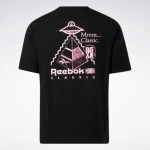 تيشيرت ريبوك كلاسيك سكيتبورد للجنسين لون أسود - Reebok Unisex Classics Skateboard T-Shirt - Black