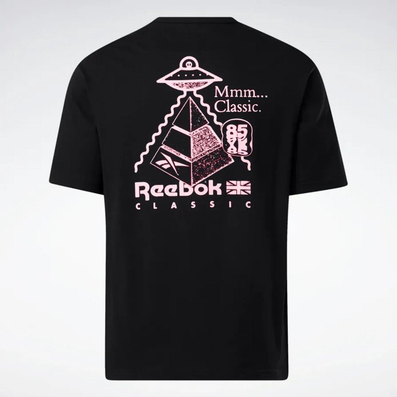 تيشيرت ريبوك كلاسيك سكيتبورد للجنسين لون أسود - Reebok Unisex Classics Skateboard T-Shirt - Black