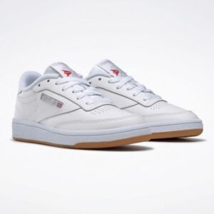 Reebok Club C 85 Shoes - حذاء ريبوك كلوب سي 85 جلد لون أبيض
