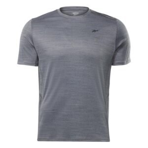 تيشيرت ريبوك ميلانج اثليت للرجال لون رمادي - Reebok Men's Mélange Athlete T-Shirt- Grey