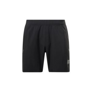 شورت كلاسيكي بشعار الماركة من ريبوك لون أسود للرجال Reebok Performance Certified Speed+ Shorts