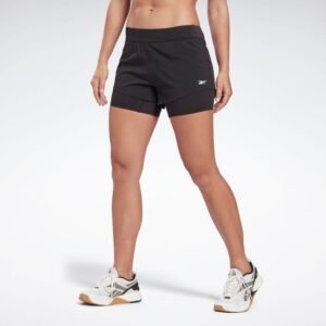 Reebok Women Epic Short 2-In-1- شورت ريبوك تدريب للنساء لون أسود