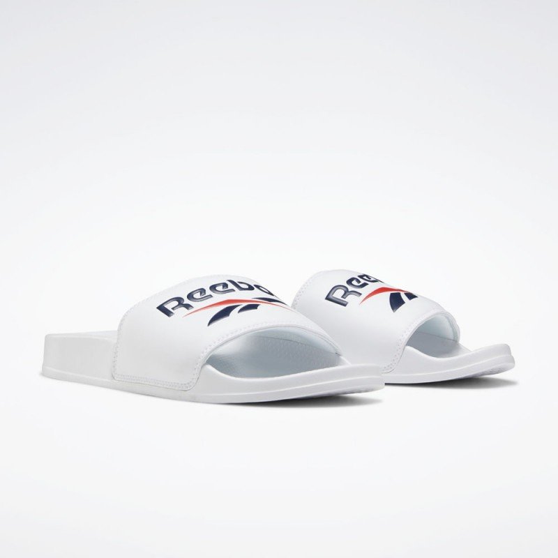Reebok Unisex Classic Slides - White- شبشب ريبوك كلاسيك للجنسين لون أبيض
