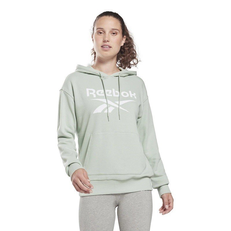 Reebok Women RI BL French Terry Hoody- هودي ريبوك للنساء لون أخضر فاتح