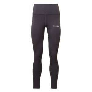 Reebok Women's Identity Energy High-Rise Leggings- بنطلون ضيق ريبوك ادينتتي اينيرجي للنساء لون أسود