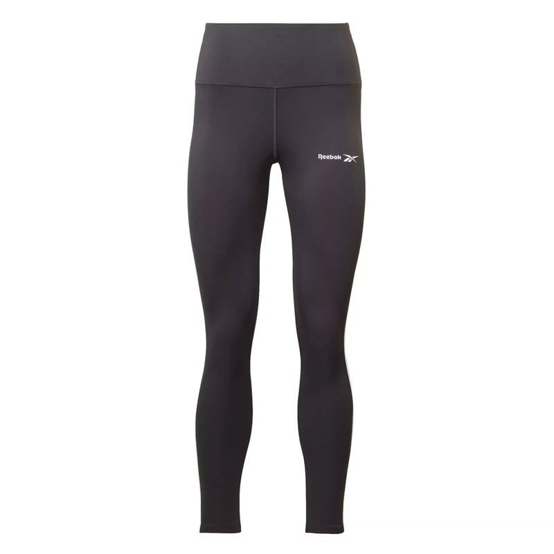 Reebok Women's Identity Energy High-Rise Leggings- بنطلون ضيق ريبوك ادينتتي اينيرجي للنساء لون أسود