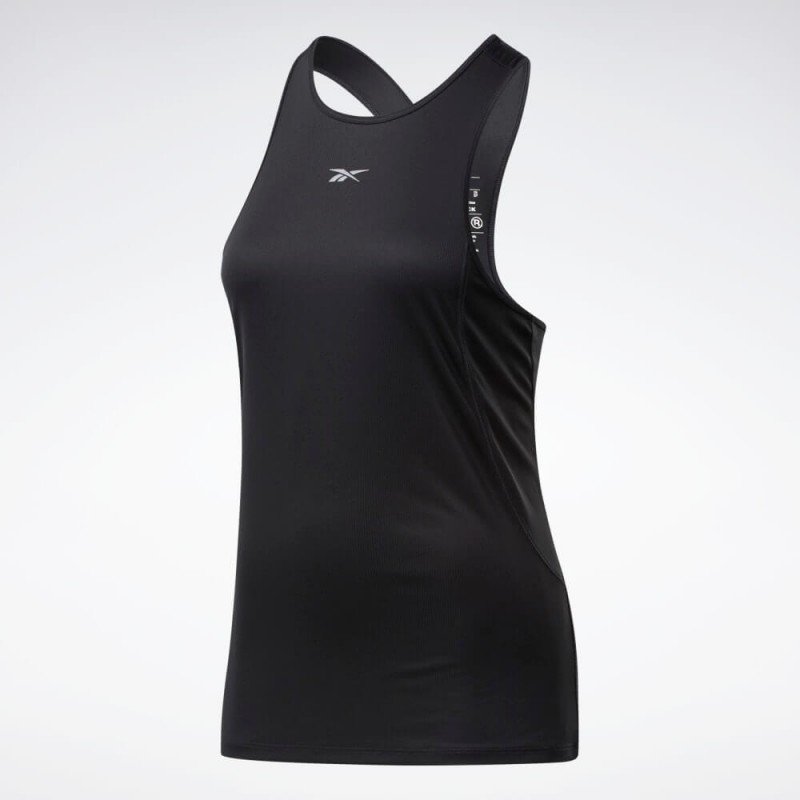تيشيرت (حفر) ريبوك ورك اوت ريدي سبيد ويك تانك للنساء لون أسود - Reebok Women's Workout Ready Speedwick Tank Top- Black