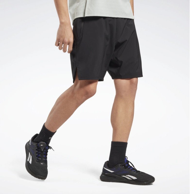 شورت ريبوك سبيد 3.0 للرجال لون أسود - Reebok Men's Speed 3.0 Shorts - Black