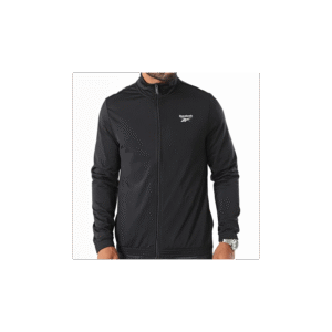 Reebok Unisex' Identity Small Logo Track Jacket -Black