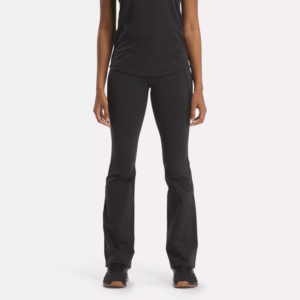 Reebok Women's Lux High-Rise Mini-Flare Pants