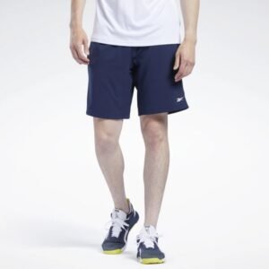 شورت ريبوك ورك اوت ريدي للرجال لون كحلي- Reebok Men's Workout Ready Shorts - Navy