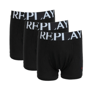Replay Kids' RJ038 3PP Boxer- Black