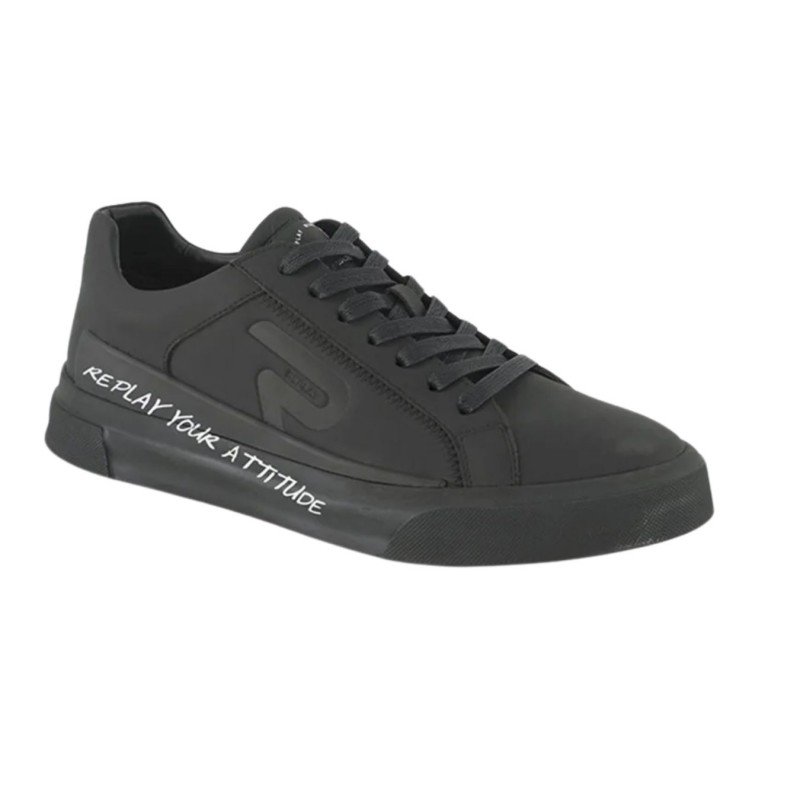 Replay Men's HATLEY 1 Shoes- Black