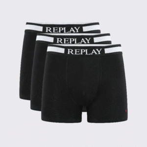 Replay Mens' R047 3PP Boxer - Black