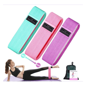 RESISTANCE BANDS SET طقم مقاومات رياضية 3 مستويات مقاومة