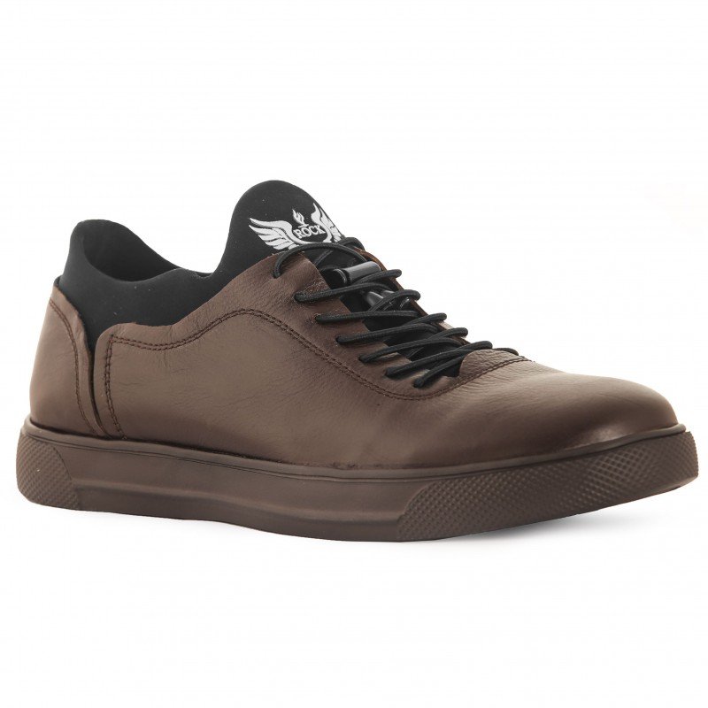 Rock Leather Casual Shoe