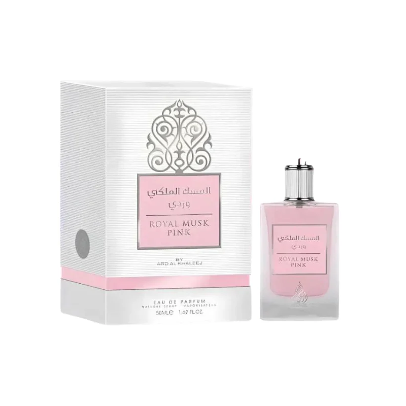 Royal Musk Pink Eau De Parfum by Ard Al Khaleej For Women 50ml - رويال مسك بينك من أرض الخليج او دي بارفان 50 مل