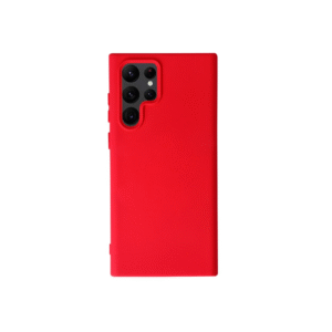 Samsung S22 Ultra Silicon Case - Red