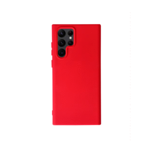 Samsung S23 Ultra Silicon Case - Red