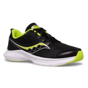 Saucony Women's KINVARA 13 Shoes - حذاء ساكوني كنيفارا 13 للنساء لون أسود وأصفر