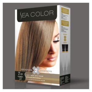 SEA COLOR صبغة شعر اشقر 7/0 100مل