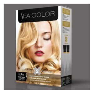 SEA COLOR صبغة شعر اشقر صدفي 10/0 100مل