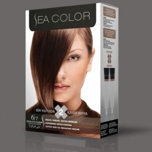 SEA COLOR صبغة شعر بني شوكولا 6/7 100مل