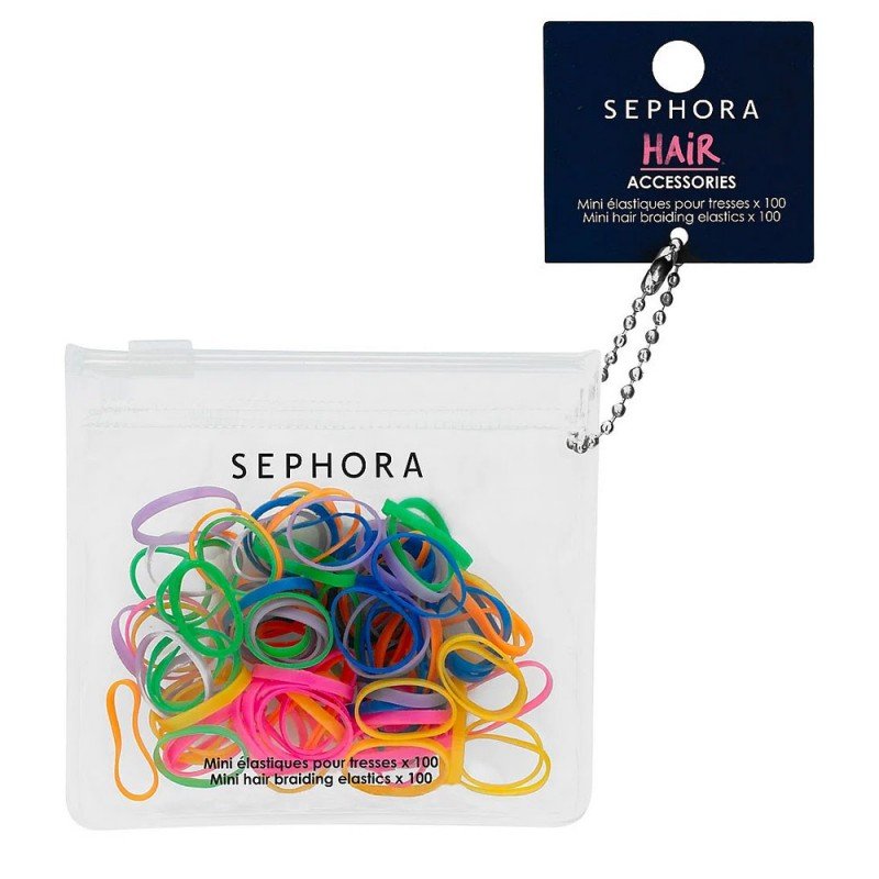 SEPHORA Hair Braiding Elastics 100قطعة