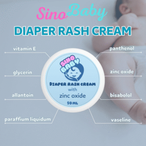 sinobaby diaper rash cream 50 ml كريم لتهيج مكان الحفاضات