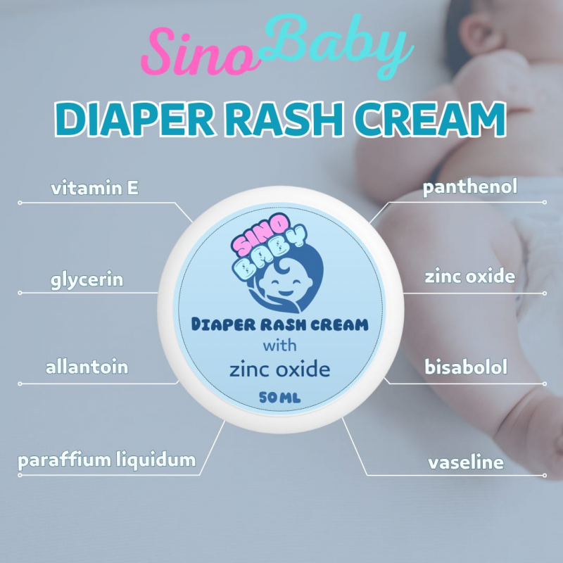 sinobaby diaper rash cream 50 ml كريم لتهيج مكان الحفاضات