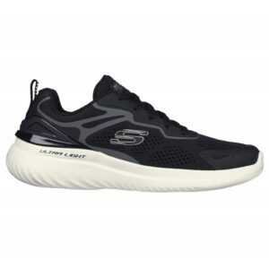 Skechers Men's Bounder 2.0 - Andal Shoes - حذاء سكيتشرز باوندر 2.0 - اندل للرجال لون أسود وأبيض