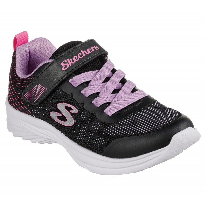 حذاء سكيتشرز دريمي دانسر راديتنت للأطفال لون أسود ونعل أبيض Skechers Kids Dreamy Dancer - Radiant Rogue Shoes