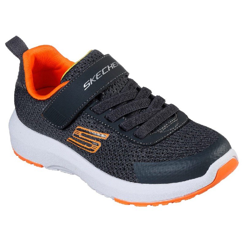 حذاء سكيتشرز ديانميك تريد للأطفال لون أسود ونعل أبيض- Skechers Kids' Boys' Dynamic Tread Shoes‏