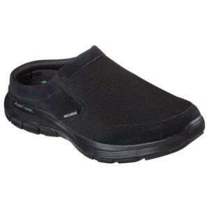 Skechers Men's Flex Advantage 4.0 - Katana Slide -شبشب سكيتشرز فليكس ادفانتيج 4.0 للرجال لون أسود