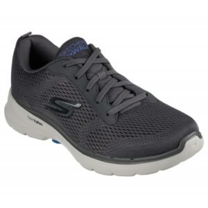Skechers Men's GOwalk 6 - Avalo Shoes - حذاء سكيتشرز جو ووك 6- افالو للرجال لون رمادي