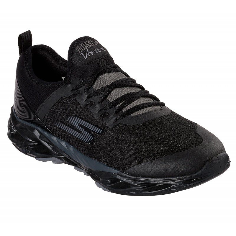 Skechers Men's GO RUN VORTEX - STORM Shoes  - حذاء سكيتشرز جو رن فورتكس- ستورم للرجال لون أسود