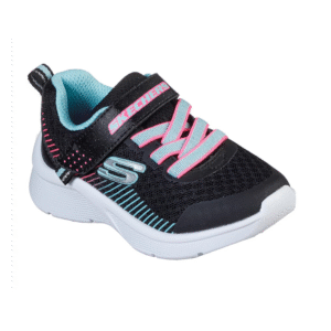 Skechers Kid's Microspec - Bright Runner Shoes - حذاء سكيتشرز ميكرو سبيس- برايت راننر للأطفال لون أسود