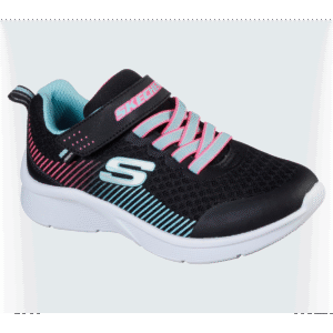 Skechers Kid's Microspec Shoes - حذاء سكيتشرز ميكرو سبيس للأطفال لون أسود