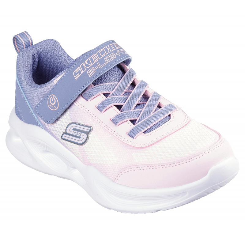Skechers Kids' S-Lights Sola Glow - Ombre Deluxe Shoes