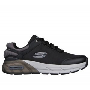 Skechers Men's Max Protect Sport - Balmer Shoes - حذاء سكيتشرز ماكس بروتيكت سبورت-بالمر للرجال لون أسود ورمادي