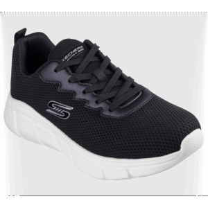 Skechers Men's BOBS Sport B Flex - Chill Edge Shoes - حذاء سكيتشرز بوبس سبورت بي فليكس للرجال لون أسود ونعل أبيض