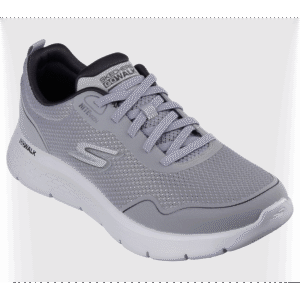 Skechers Men's GOwalk Flex - Nitevizn Shoes - حذاء سكيتشرز جو ووك فليكس- نيتفيزن للرجال لون رمادي